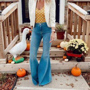 Free People 24 Just Float on Flares Bellbottoms